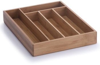 Suport tacamuri Zeller bambus 34x26x5 cm maro 