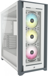 Carcasa Corsair iCUE 5000X RGB Alb cc-9011213-ww