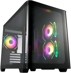 Carcasa computer Fortron S380 Negru Turnul Mijlociu 