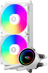Cooler procesor PcCOOLER DA240 ARGB ARGB LED 2 x 120 mm White 
