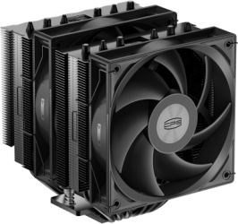 Cooler procesor PcCOOLER RT620 2 x 120 mm Black 