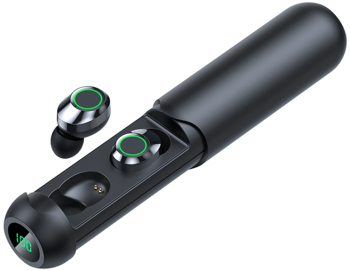 Casti wireless inteligente EM-BQ40 Bluetooth 5.3 afisaj LED IOS + Android HiFi Auto-pairing 