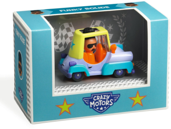 Masina de curse Funky Bolide Colectia Crazy Motors Djeco 