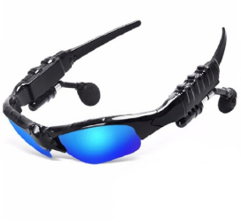 Ochelari de soare Smart Bluetooth Wireless efectuare apeluri ascultare muzica lentile albastre 