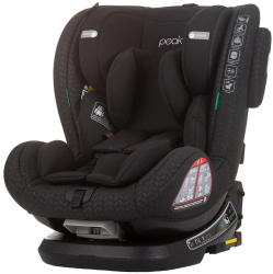 Scaun auto Chipolino Peak I-Size 40-150 cm obsidian cu sistem Isofix 