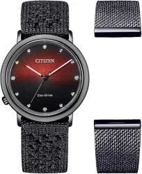 Ceas Dama Citizen 10th Anniversary EM1007-47E Set cu Bratara suplimentara 