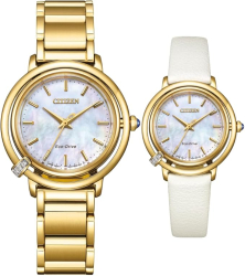 Ceas Dama Citizen Arcly EM1092-64D Set cu Bratara suplimentara 