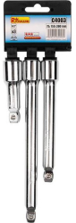 Extensie pentru cheie tubulara 1/2 set 3 buc RICHMANN 