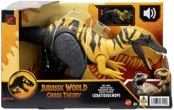 Jurassic World Chaos Theory Wild Roar Dinozaur Ceratosuchops
