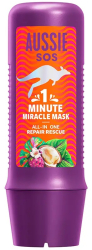 Masca de par cu actiune rapida Aussie SOS 1 Minute Miracle Repair Rescue 250 ml 