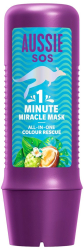 Masca de par cu efect reparator si hidratant Aussie SOS 1 Minute Miracle 250 ml 