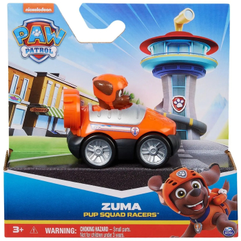 Patrula Catelusilor Pup Squad Racers Vehicul Cu Figurina Zuma 