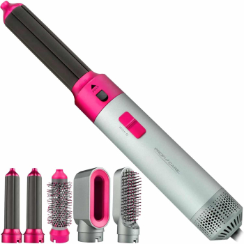 Uscator de par 4in1 ProfiCare 1000 W gri/roz 