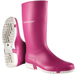 Cizme de protectie pentru femei Dunlop Sport culoarea roz din PVC K272111 Roz 32 