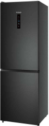 Combina frigorifica Full No Frost DOMO 304 litri antracit 