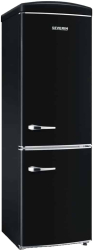 Combina frigorifica Retro Severin S8998 315 litri negru 