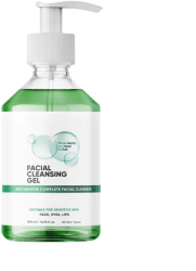 Gel de curatare faciala indeparteaza machiajul si impuritatile toate tipurile de ten Niacinamida by Verilaria 500ml