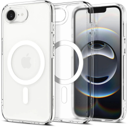 Husa pentru iPhone 16e - Spigen Ultra Hybrid MagSafe - Frost White 
