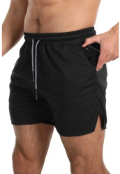 Short Sport pentru Barbati Negru - XL