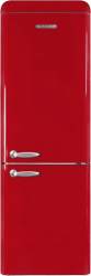 Combina frigorifica Retro Schneider SCB300VR 304 litri rosu 