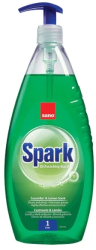 Detergent vase cu pompita Sano Spark Castravete 1L 