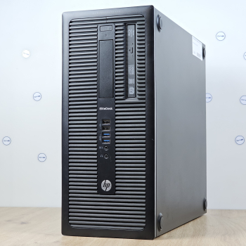 Unitate PC Second Hand HP ELITEDESK 800 G1 TWR TOWER Procesor I5 4570 Memorie RAM 8 GB SSD 256 GB SATA BD-RE 