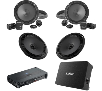 Pachet Difuzoare Auto cu subwoofer Opel Mokka 2021-2023 Audison Prima 1010 W 