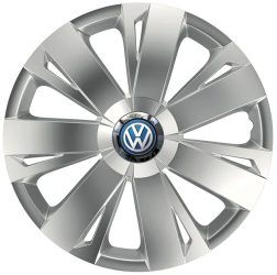 Set 4 capace roti Cu Inel Cromat Energy R15 pentru gama auto Volkswagen 