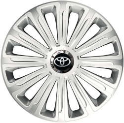 Set 4 capace roti Cu Inel Cromat Trend R14 pentru gama auto Toyota 