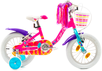 Bicicleta Copii DHS Icecream - 16 Inch Roz