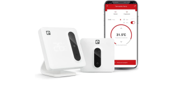 Garza Smart Termostat WiFi inteligent pentru boiler si incalzire fara fir compatibil cu Alexa Google - RESIGILAT 