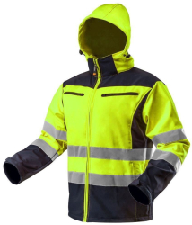 Geaca de lucru reflectorizanta galben impermeabil model Visibility marimea L/52 NEO 