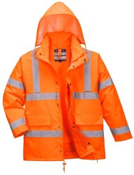 Geaca de protectie HiVis Trafic 5-in-1Portwest-S468 S Portocaliu 