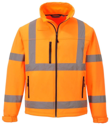 Jacheta de protectie HiVis Classic Softshell 3L Portwest-S424 S Portocaliu 