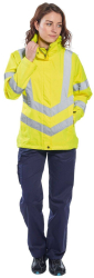 Jacheta de protectie HiVis Respirabila Portwest-LW70 S Galben 