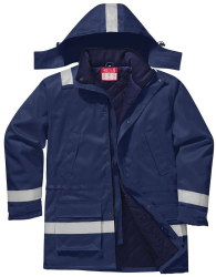 Jacheta de protectie izolata antistatica ignifuga FR59 PORTWEST XXL Bleumarin 