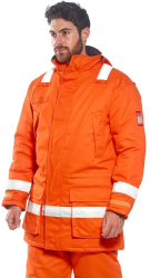 Jacheta de protectie izolata antistatica ignifuga FR59 PORTWEST L Portocaliu 