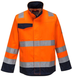 Jacheta de protectie reflectorizanta Modaflame RIS PORTWEST-MV35 XL Portocaliu 