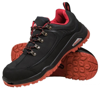 Pantofi de protectie cu bombeu metalic si piele nubuck-BRNECKER 40 