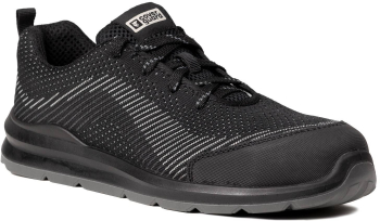 Pantofi de protectie Milerite S1P Coverguard cu bombeu si lamela din otel Negru 39 