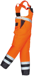 Salopeta de protectie necaptusita HiVis Portwest-S488 S Portocaliu 