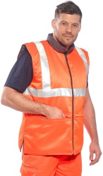 Vesta de protectie reversibila si reflectorizanta Portwest RT44 XXXL Portocaliu 