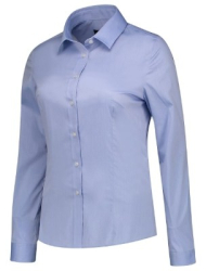 Camasa pentru dama Fitted Stretch Blouse T24 Malfini 38 Bleumarin 