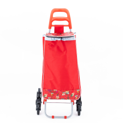 Carucior cumparaturi Master Bufnite 3 roti 38 L Rosu 