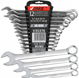 Chei combinate 12buc 6-22mm V35370 Verke