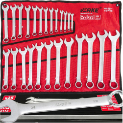 Chei combinate 25buc 6-32mm V35330 Verke 