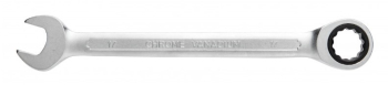 Cheie combinata Hogert HT1R013 cu clichet otel CrV 13 mm 72T 