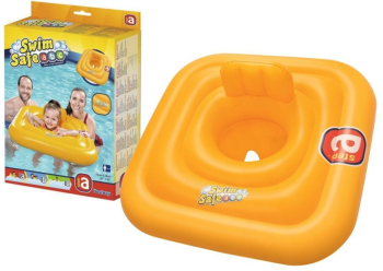 Colac pentru bebelusi Bestway 32050 76 x 76 cm galben 