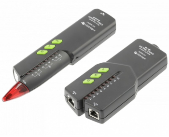 Detector cabluri internet/telefonice Hogert cablu RJ45 / RJ11 18 cm 