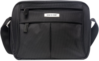 Geanta umar Lamonza Ego 22x16x5 cm gri inchis 